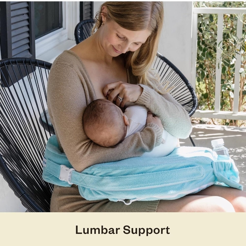 My Brest Friend Aqua Blue Nursing Pillow - Picture 4 of 16